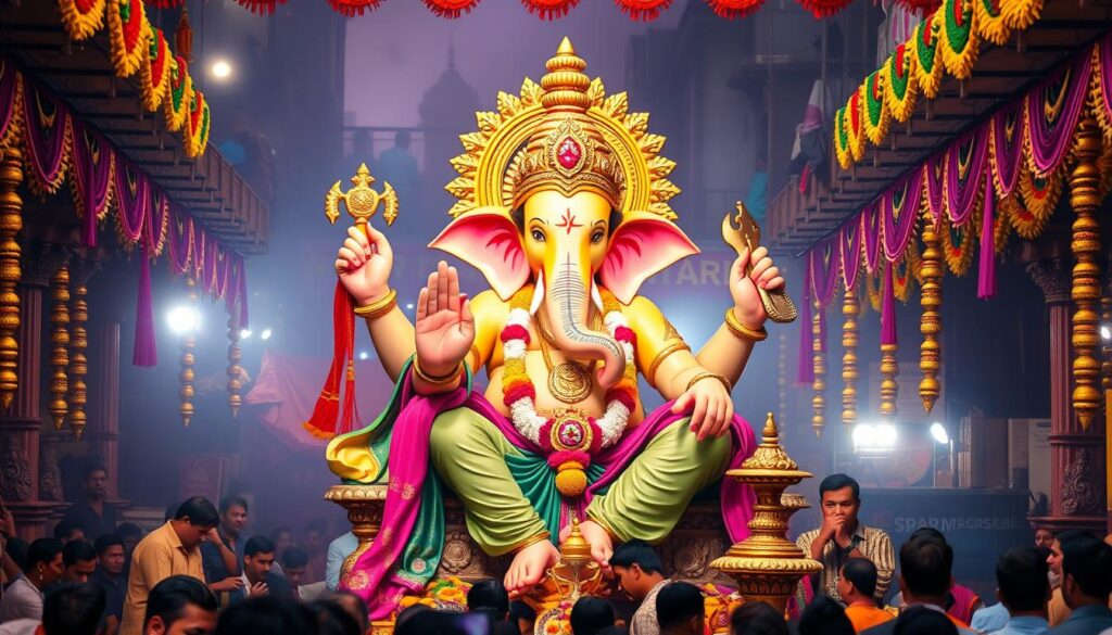 Ganesh Chaturthi celebrations in Mumbai Ganesh Chaturthi celebrations in Mumbai