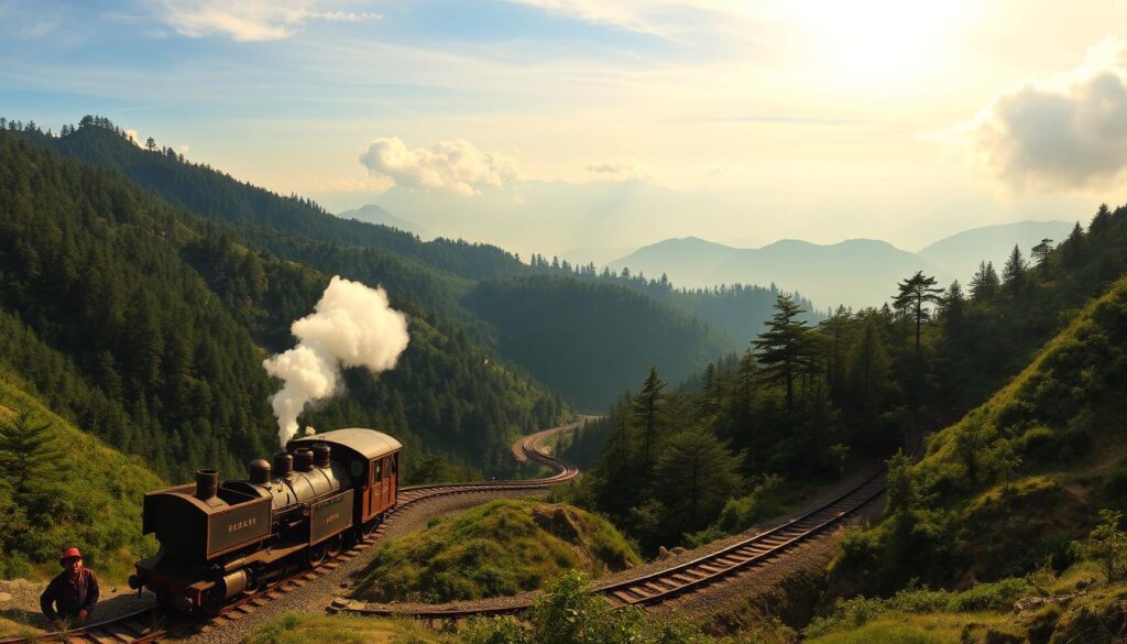 Kalka Shimla Toy Train Route