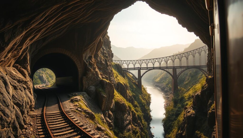 Kalka-Shimla railway tunnels and bridges