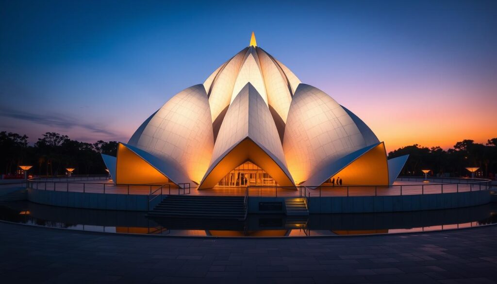 Lotus Temple Delhi photography rules