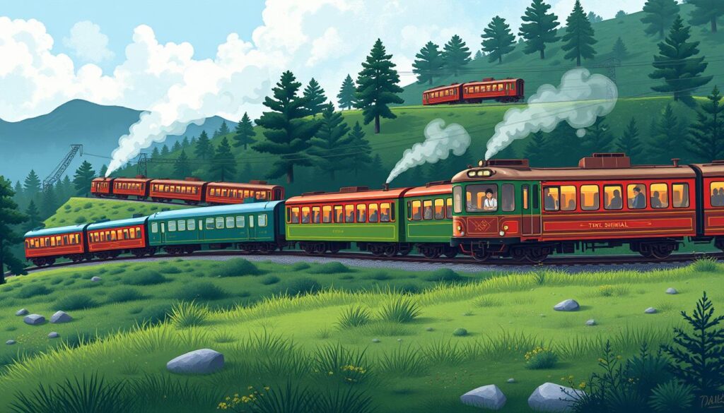 kalka shimla toy train services